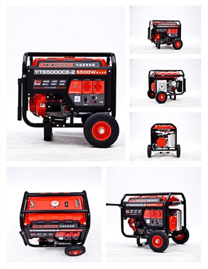 【YT6500DCE-2_5kw电启动汽油发电机】